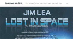 Desktop Screenshot of jimleamusic.com